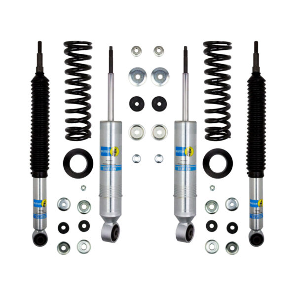 Bilstein 6112 1.3-2.9" Front 0-1" Rear Lift Shocks, Coils Kit for 2001-2007 Toyota Sequoia 4WD