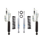 Bilstein 6112 + 5160 0-2.5" Front and 0-2" Rear Lift Shocks for 07-09 Toyota FJ Cruiser 4WD