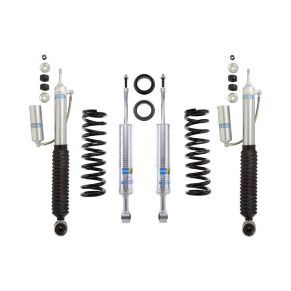 Bilstein 6112 + 5160 0-2.5" Front and 0-2" Rear Lift Shocks for 07-09 Toyota FJ Cruiser 4WD