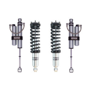 Bilstein 6112 Assembled 0-2.75 Front Lift Coilovers and B8 5160 Remote Reservoir 0-1 Rear Lift Shocks New Version for 2005-2021 Nissan Frontier 2WD-4WD