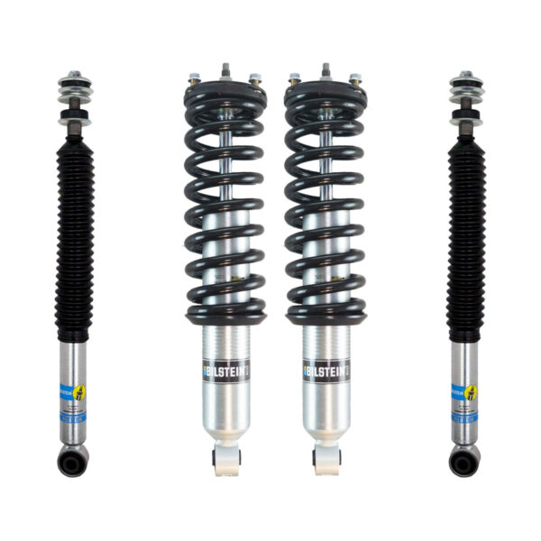 Bilstein 6112 Assembled 1.3-2.9" Front Coilovers 0-1" Rear Lift Shocks Kit for 2001-2007 Toyota Sequoia 4WD