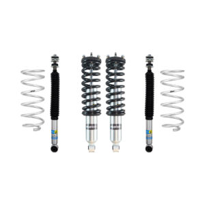 Bilstein 6112 Assembled 1.3-2.9 Front Coilovers with Eibach Pro Lift Rear 1 Coil Springs and 0-1 Rear Lift Shocks Kit for 2001-2007 Toyota Sequoia 4WD
