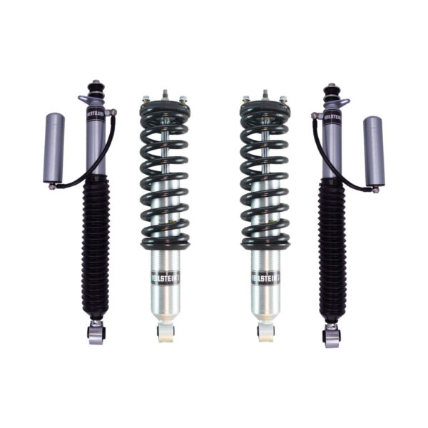 Bilstein 6112 Assembled 1.38-3 Front Coilovers and 5160 0-2 Rear Lift Shocks for 2003-2009 Toyota 4Runner