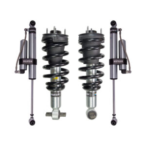 Bilstein 6112 Assembled Front 0-1.85 Lift Coilovers and Rear 5160 Shocks for 2014-2018 GMC Sierra 1500 2WD-4WD