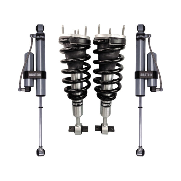 Bilstein 6112 Assembled Front 0-1.85″ Lift Coilovers & Rear 5160 Shocks for 2007-2013 Chevy Silverado 1500 2WD/4WD