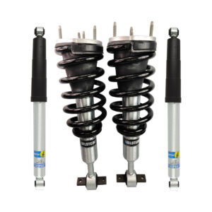 Bilstein 6112 Assembled Front 1.85-2.75 Lift Coilovers with B8 5100 0-1 Rear Lift Rear Shocks for 2007-2013 Chevy Silverado 1500 2WD-4WD