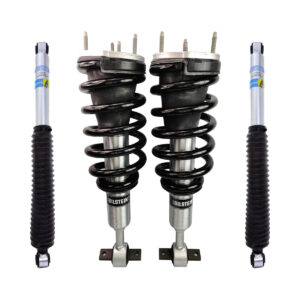 Bilstein 6112 Front Assembled 0.3-2.5" Coilovers with rear 5100 Shocks for 2019-2022 Chevy/GMC Sierra Silverado 1500 2WD/4WD