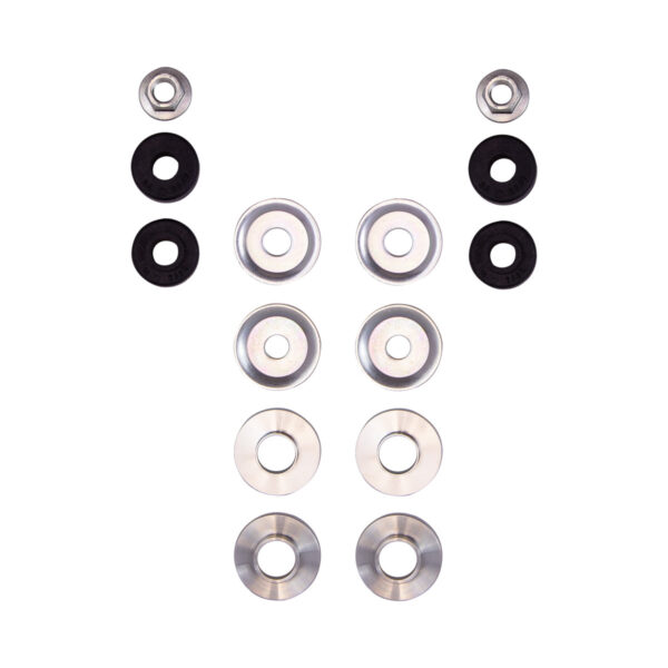 Bilstein B1 (Components) Replacement Mounting Kit (0-2 Rear Lift Shocks for 2003-2023 Toyota 4Runner 33-313146)