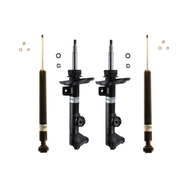 Bilstein B4 OE Replacement (DampMatic) Front and Rear Shocks for 2012-2015 Mercedes-Benz C250