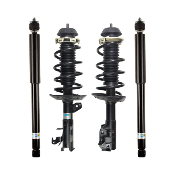 Bilstein B4 OE Replacement Front Assembled Coilovers and Rear Shocks for 2009-2013 Honda Fit