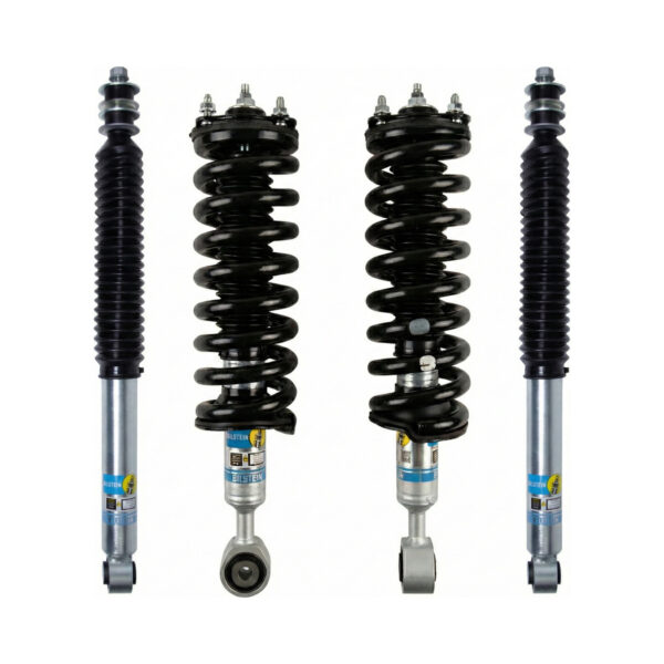 Bilstein B8 5100 0-2.4" Front Lift Assembled Coilovers and 0-1" Rear Lift Shocks for 2022-2025 Toyota Tundra