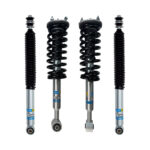 Bilstein B8 5100 1-2.5 Front Lift Assembled Coilovers with 0-1.5 Rear Lift Shocks for 2024-2025 Toyota Tacoma 4WD
