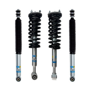 Bilstein B8 5100 1-2.5 Front Lift Assembled Coilovers with 0-1.5 Rear Lift Shocks for 2024-2025 Toyota Tacoma 4WD