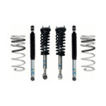 Bilstein B8 5100 1-2.5" Front Lift Assembled Coilovers with 0-1.5" Rear Lift Shocks and Coils for 2024-2025 Toyota Tacoma 4WD