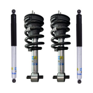 Bilstein B8 5100 RHA 0-1.1 Front Assembled Coilovers with 0-1 Rear Lift Shocks For 2019-2023 GMC Sierra 1500 (AT4 only)