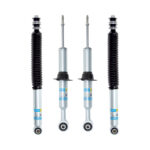 Bilstein B8 5100 (Ride Height Adjustable) 1-2.5 Front Lift with 0-1.5 Rear Lift Shocks for 2024-2025 Toyota Tacoma 4WD