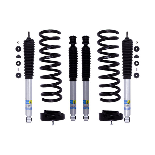 Bilstein B8 5112 2" Front and 5100 0-1" Rear Lift Shocks 2019-2022 RAM 2500 4WD Diesel
