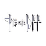 Bilstein B8 5160 3-4.5" Front and Rear Lift Shocks for 2020-2025 Jeep Gladiator JT 2WD/4WD