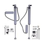 Bilstein B8 5160 3-4.5 Front Lift Shocks for 2020-2023 Jeep Gladiator JT 2WD-4WD