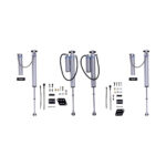 Bilstein B8 5160 Remote Reservoir 2-3" Front, Rear Lift Shocks for 2018-2021 Jeep Wrangler JL