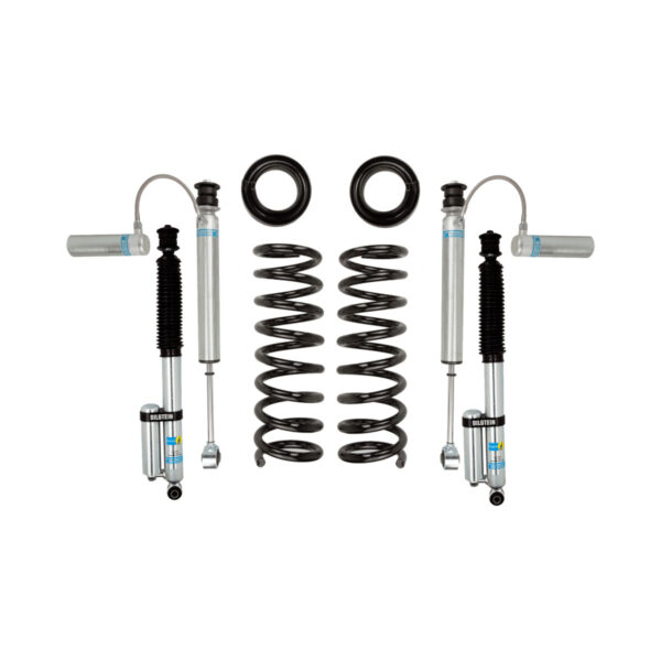 Bilstein B8 5162 2.3″ Front and 0-1" Rear Lift kit with Remote Reservoirs for 2014-2018 Ram 2500 4WD Diesel