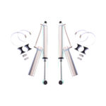 Bilstein B8 5165 Custom Fit Shocks with Reservoirs 31.02 extended, 17.93 collapsed (25-187748)