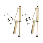 Bilstein B8 5165 Custom Shocks, Collapsed Length 14.61, Extended Length 24.39, Collapsed Length 371.0