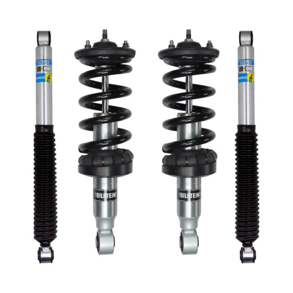Bilstein B8 6100 Assembled Front 0-2 Lift Coilovers and 0-1 Rear Lift Shocks for 2016-2023 Nissan Titan XD