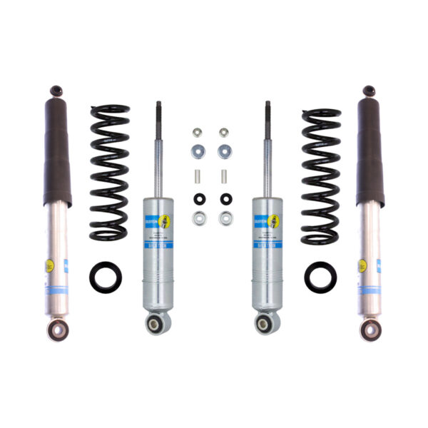 Bilstein B8 6112 0-2.75" Front, 0-1" Rear Lift Shocks, Coils Kit for 2005-2021 Nissan Frontier 2WD/4WD