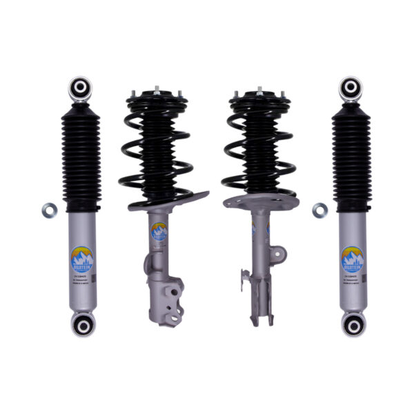 Bilstein B8 TerraSport 1 Front Lift Assembled Coilovers and 1 Rear Lift Shocks for 2013-2018 Toyota RAV4