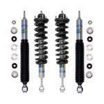 Bilstein-OME 2.5 Front Lift 5100 Assembled Coilovers and B8 5100 0-2 Rear Lift Shocks for 2010-2021 Lexus GX460 2WD-4WD
