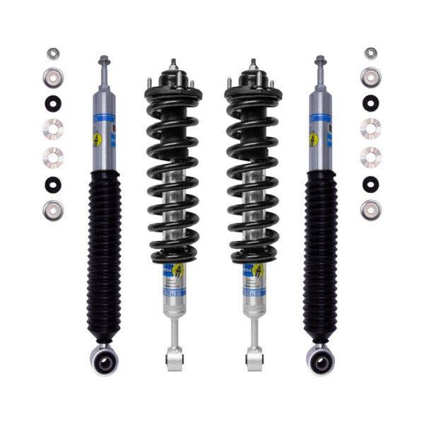 Bilstein-OME 2.5 Lift 5100 Assembled Coilovers and 0-2- Rear Lift Shocks for 2010-2014 Toyota FJ Cruiser