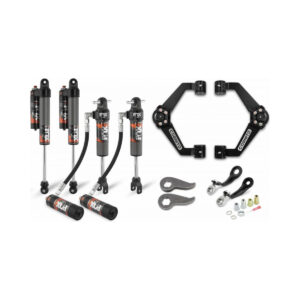 Cognito 3-Inch Elite Leveling Kit with Fox Elite 2.5 Reservoir shocks for 2020 Silverado/Sierra 2500/3500