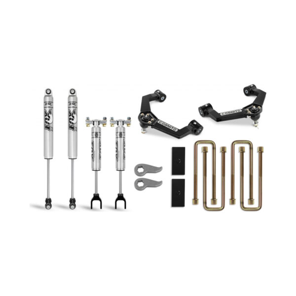 Cognito 3-Inch Performance Leveling Lift Kit With Ball Joint Control Arms For 2020 Silverado/Sierra 2500/3500