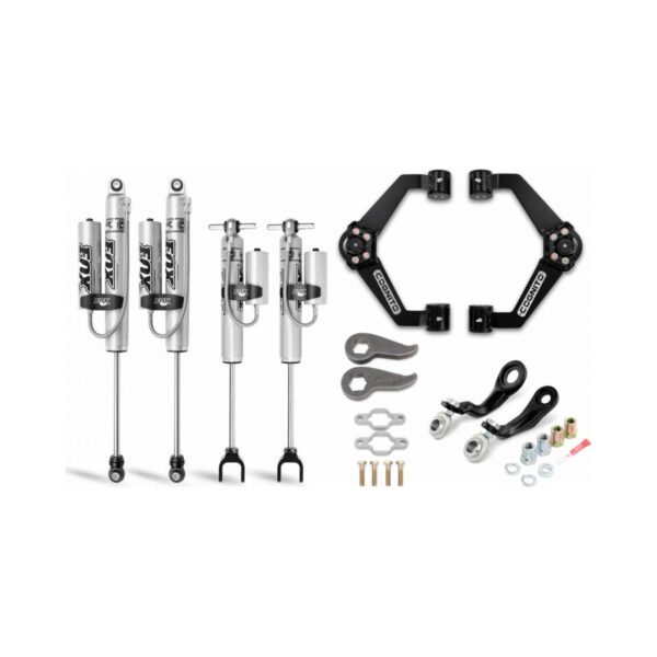 Cognito 3-Inch Premier Leveling Kit with Fox PSRR 2.0 for 11-19 Silverado/Sierra 2500/3500