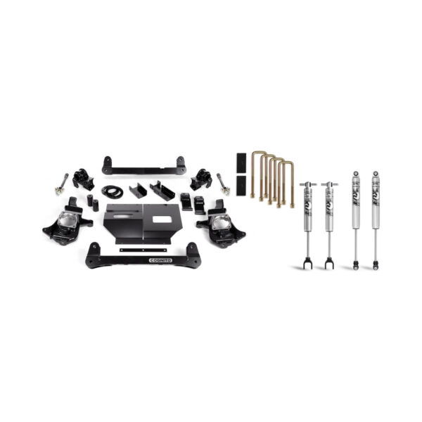 Cognito 4 Inch Standard Lift Kit For 11-19 Silverado/Sierra 2500HD/3500HD