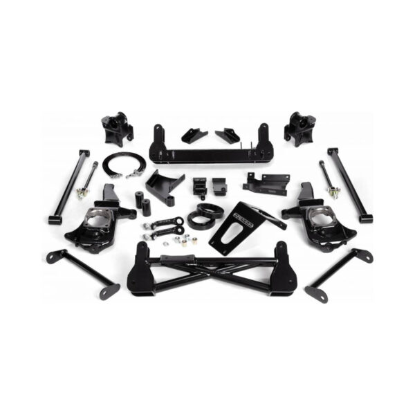Cognito 7-9 Inch Non-Torsion Bar Drop Front Suspension Lift Kit For 11-19 Silverado/Sierra 2500HD/3500HD 4WD Non-Stabilitrak