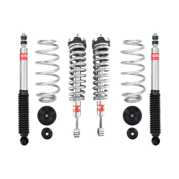 Eibach Pro-Truck 2-2.5 Front Assembled Coilovers 0-1 Rear Lift System Stage 1 for 2003-2009 Lexus GX470
