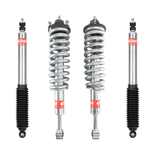 Eibach Stage 1 2" Front Assembled Coilovers and 0-1" Rear PRO-Truck-Lift kit for 2016-2023 Toyota Tacoma