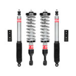 Eibach Stage 2 PRO-TRUCK-LIFT 0-2.5 Front Assembled Coilovers and 0-1.5 Rear Lift Shocks for 2016-2023 Toyota Tacoma