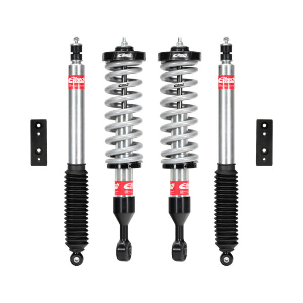 Eibach Stage 2 PRO-TRUCK-LIFT 0-2.5 Front Assembled Coilovers and 0-1.5 Rear Lift Shocks for 2016-2023 Toyota Tacoma
