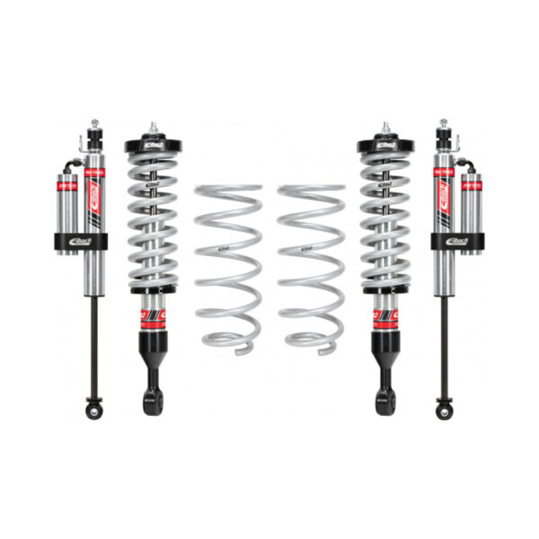 Eibach Stage 2R Pro-Truck 2-4 Front Coilovers and 1 Rear Shocks with Pro-Lift-Kit Spring for 2010-2023 Toyota 4Runner 4WD