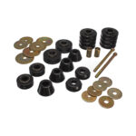 Energy Suspension Body Mount Bushings Black for 1967-1972 Chevrolet K20 Pickup 3.4107G