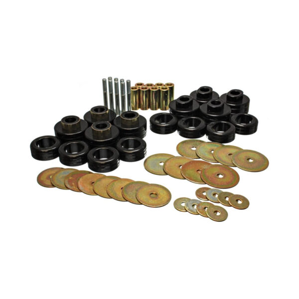 Energy Suspension Body Mount Bushings Black for 2003-2005 Dodge Ram 2500 4WD 5.4115G