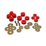 Energy Suspension Body Mount Bushings Red for 1972-1974 Dodge W200 Pickup 5.4101R