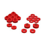 Energy Suspension Body Mount Bushings Red for 1976-1979 Jeep CJ7 2.4103R