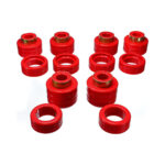 Energy Suspension Body Mount Bushings Red for 1988-1998 GMC K1500 3.4123R