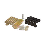 Energy Suspension Body Mount Bushings Black for 2007-2018 Jeep Wrangler JK 2.4111G