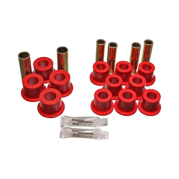 Energy Suspension Rear Leaf Spring Bushing Red for 1986-1994 Nissan D21 4WD 7.2102R