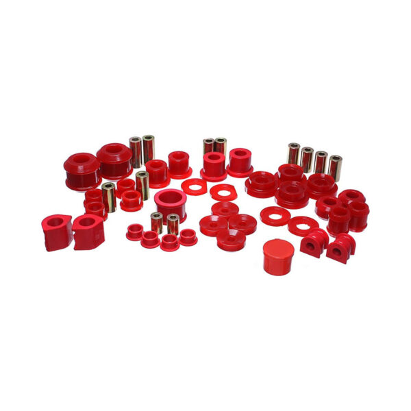 Energy Suspension Suspension Bushing Kit Red for 2006-2011 Honda Civic 16.18114R